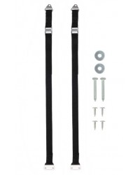 Asisty QH4160S Eşya Sabitleme Deprem Güvenlik Elemanı SİYAH (2 Ade…